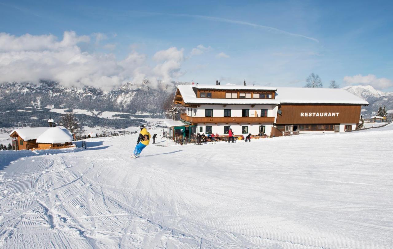 Alpengasthof Hirschberg Sankt Johann in Tirol Exterior foto