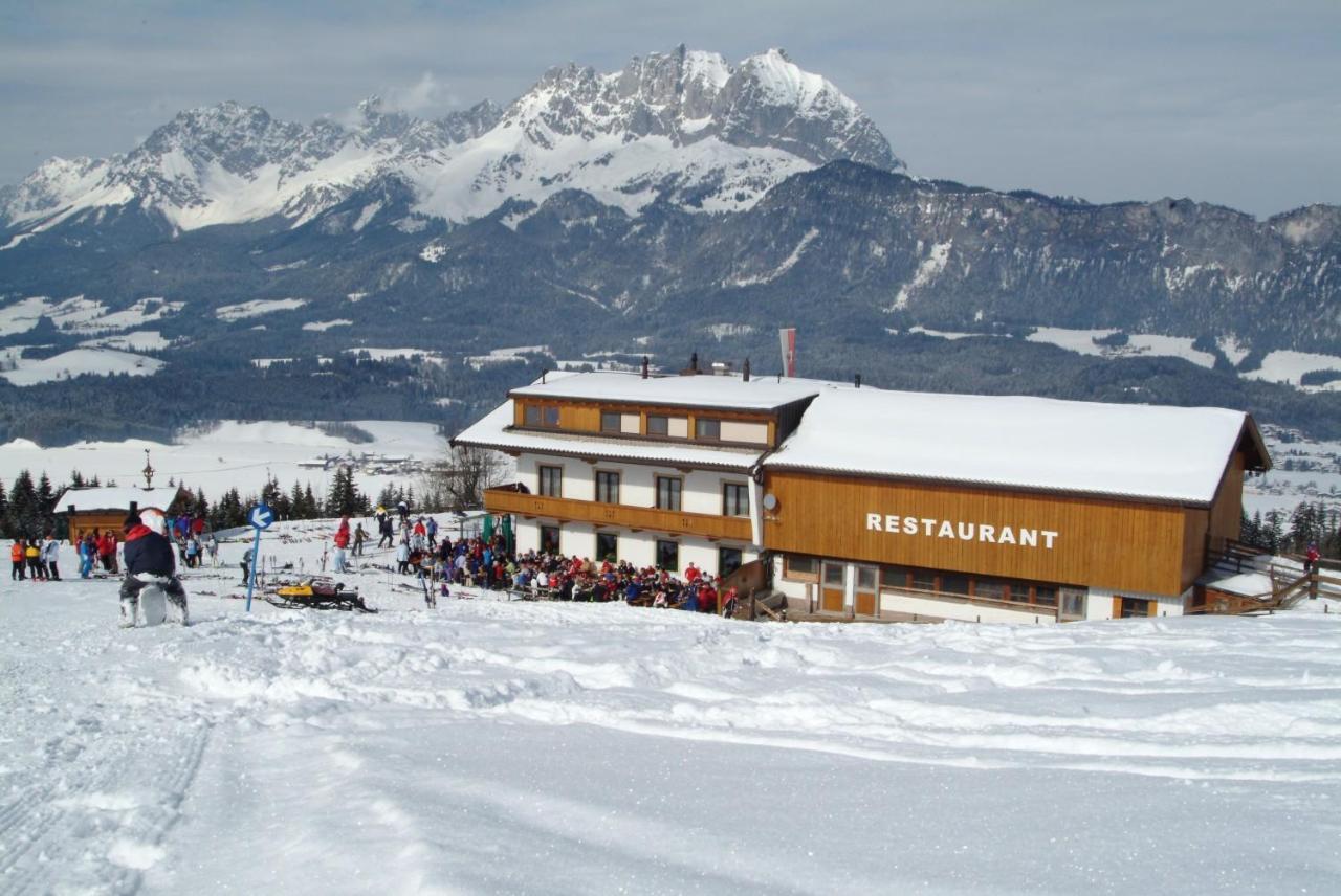 Alpengasthof Hirschberg Sankt Johann in Tirol Exterior foto
