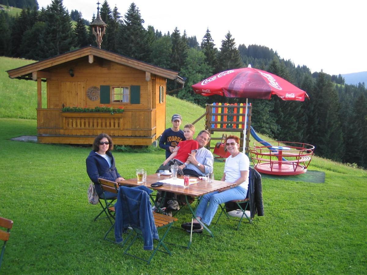 Alpengasthof Hirschberg Sankt Johann in Tirol Exterior foto