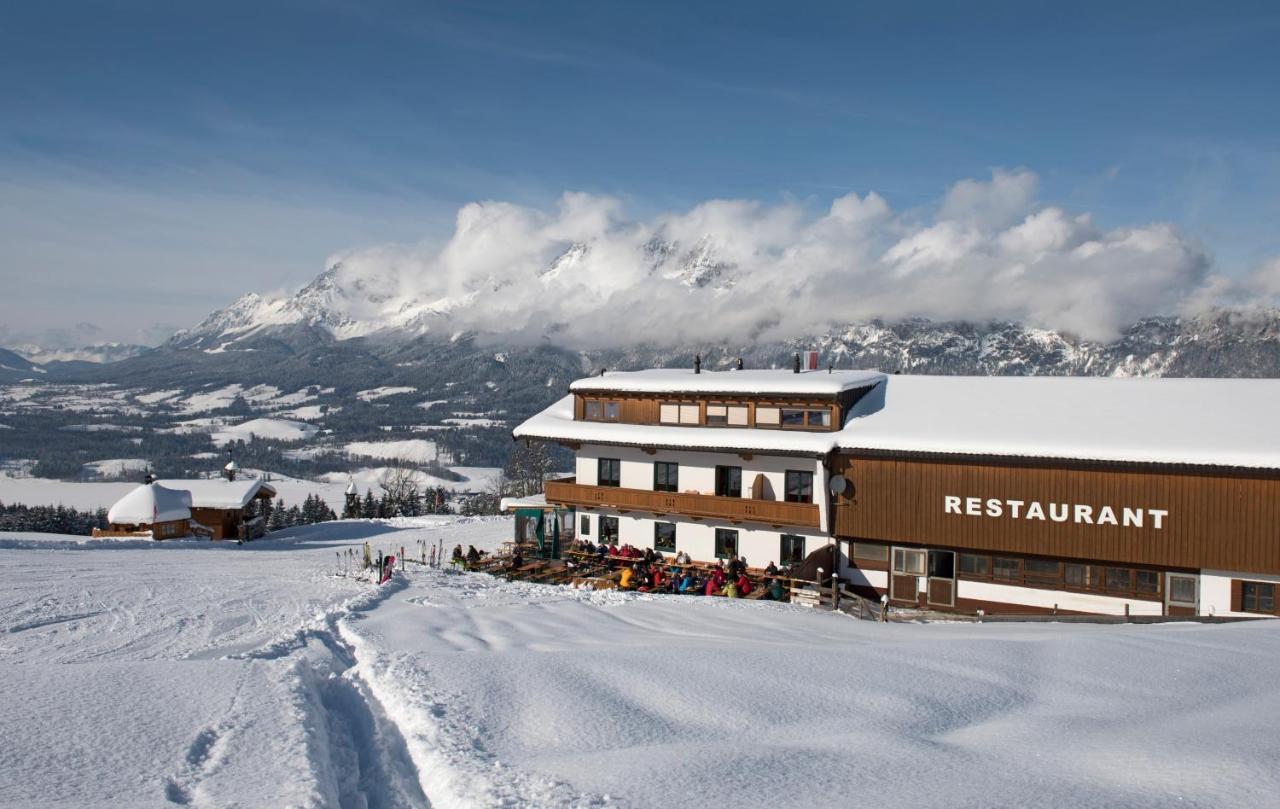 Alpengasthof Hirschberg Sankt Johann in Tirol Exterior foto